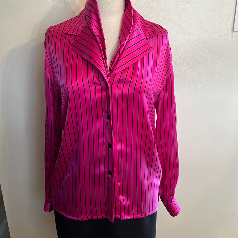 Vintage ESCADA Exclusive for Neiman Marcus silk Blouse.
